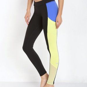 Alo Yoga Ascendant Legging Sunny Lime/Surf Blue